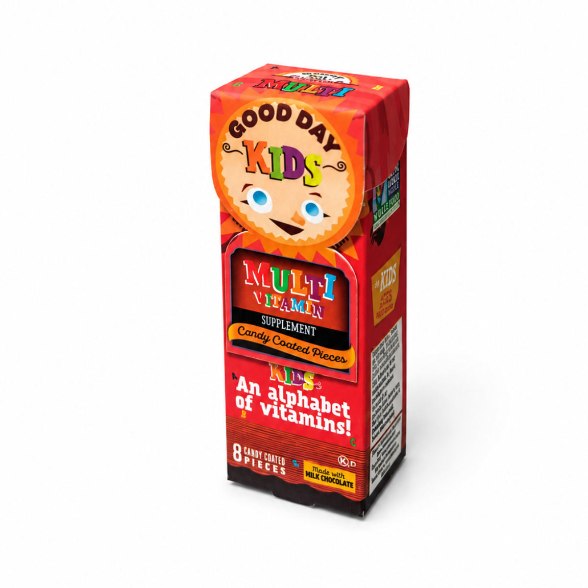 Kids Multivitamin 8ct box angle 1