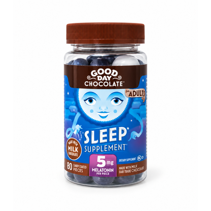 Adult Sleep with Melatonin 5mg Milk 80ct bottle