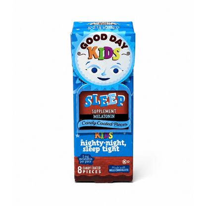 Kids Sleep with Melatonin 8ct box front
