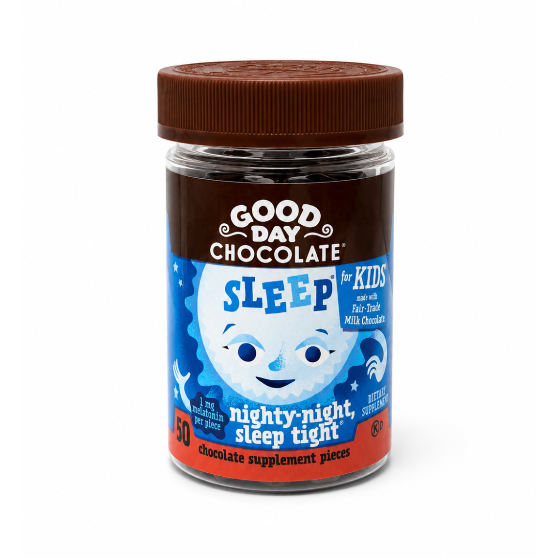 Kids Sleep with Melatonin 1mg 50ct bottle