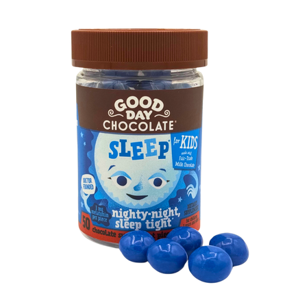 Kids Sleep with Melatonin Chocolate Supplement