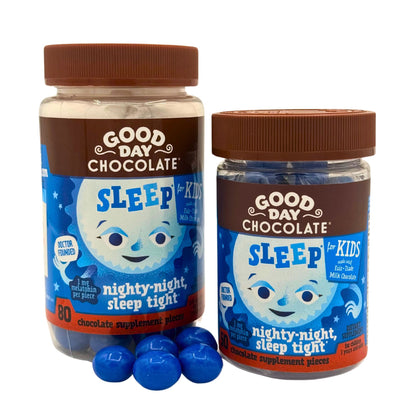 Kids Sleep with Melatonin Chocolate Supplement